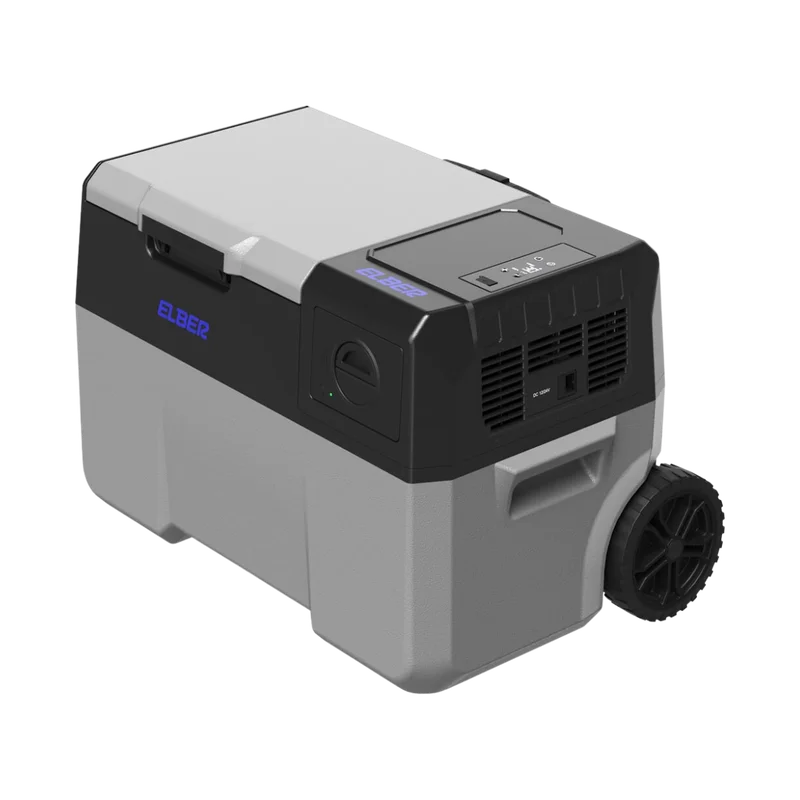Geladeira Portátil Elber CAB 30 com Bateria e Rodinha 28 Litros 12v 24v
