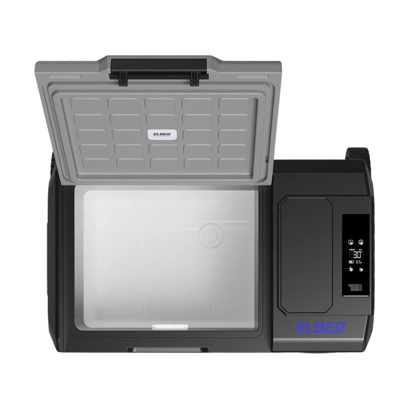 Geladeira Portátil Elber CAB 30 com Bateria e Rodinha 28 Litros 12v 24v